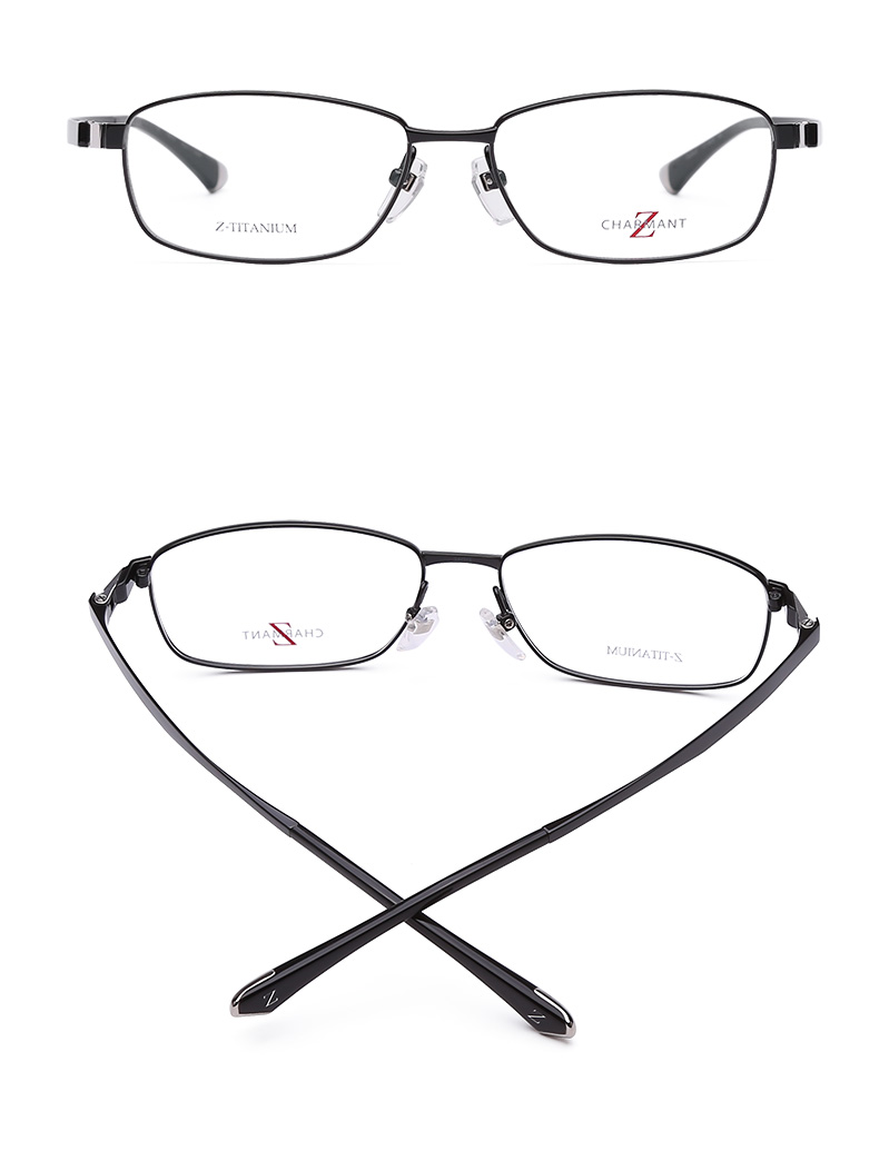 日本charmant夏蒙z钛眼镜框男商务全框眼镜架配光学近视眼镜zt19830xm