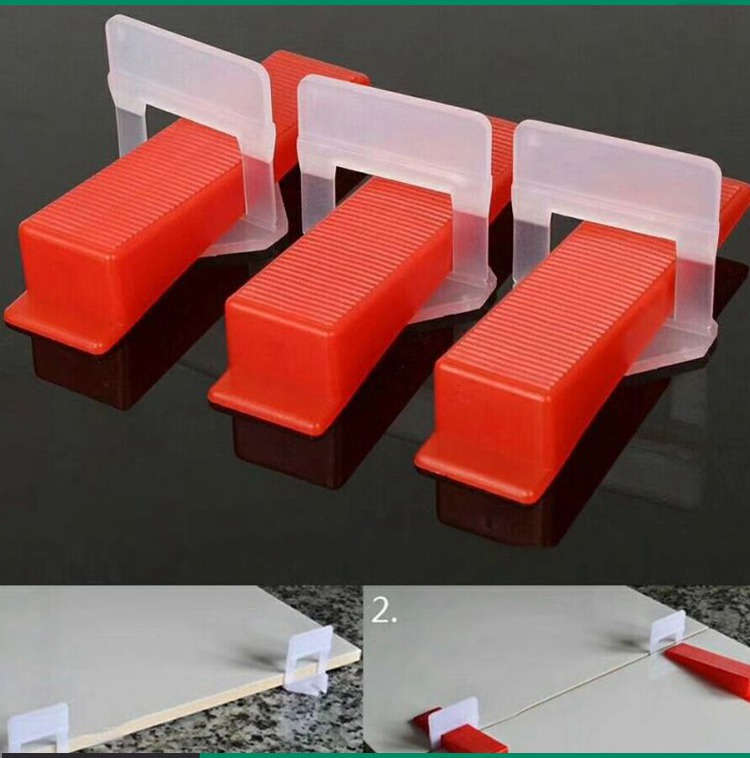 瓷砖找平器贴地砖辅助工具调平器找位器十字定位器一次性找平卡子20mm