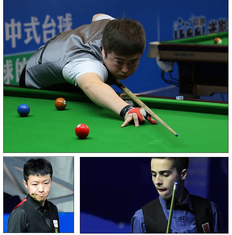 lp球杆球杆台球杆小头通杆黑8斯诺克台球球杆黑八16彩桌球杆定海神针