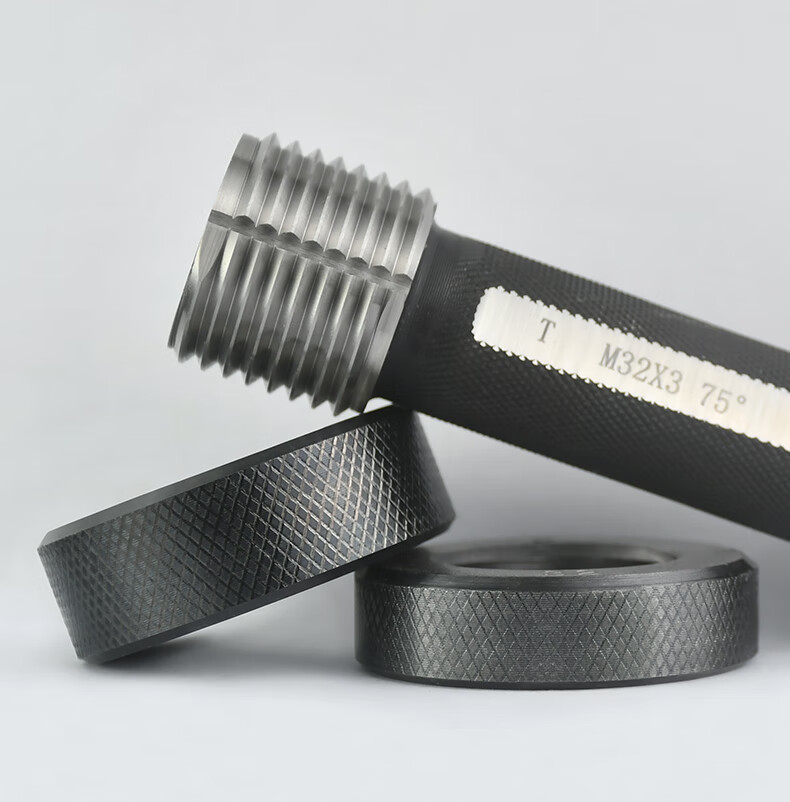 定制钢筋套筒通止规螺纹塞规检测螺纹规直螺纹75度60度塞规环规塞规环