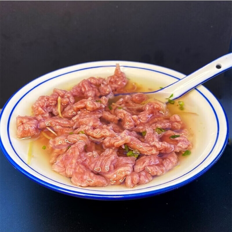 福建闽南特产小吃泉州晋江牛肉羹牛肉粳涮火锅牛肉滑手打牛肉280g 一