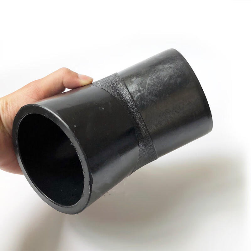 新料pe管件接头110160管对接式弯头三通法兰16公斤压力配件sdr1175