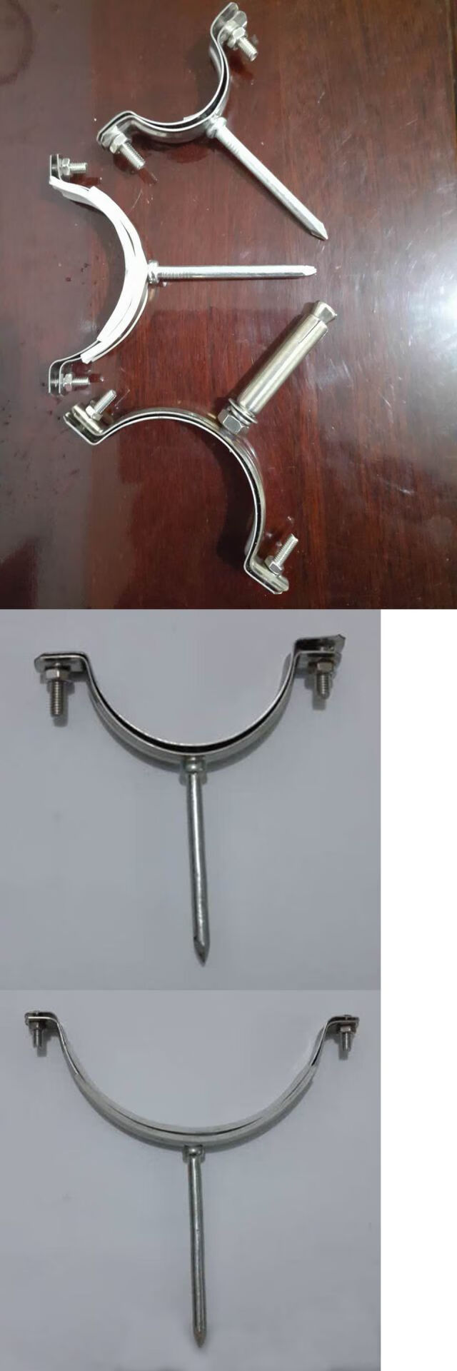 适用于不锈钢管卡管夹抱箍固定pprpvc水管吊卡墙卡吊箍抱卡管扣管箍