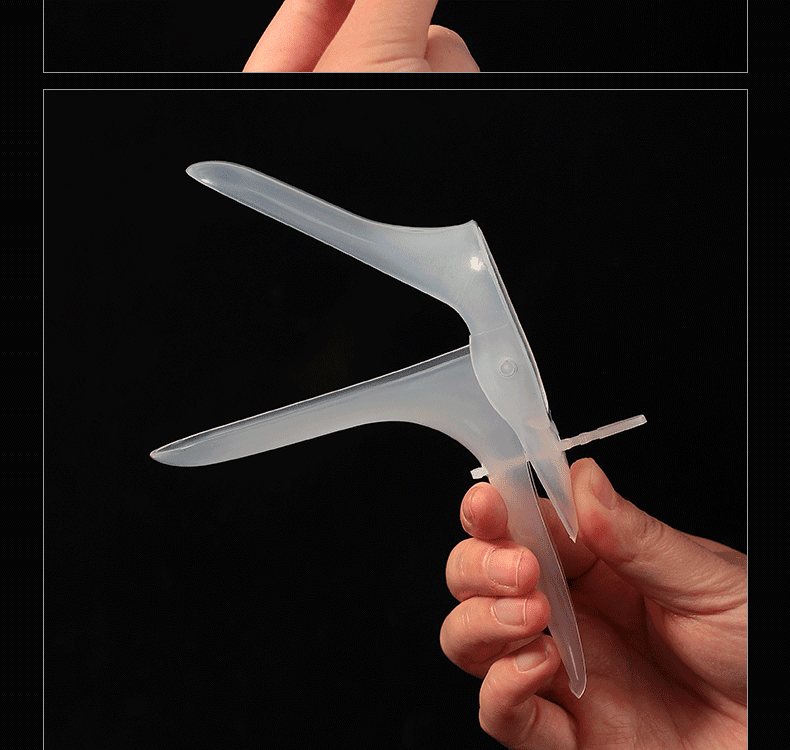 朝伊康 阴道扩张器扩阴鸭嘴钳无菌一次性私处扩子宫检查阴窥 40个