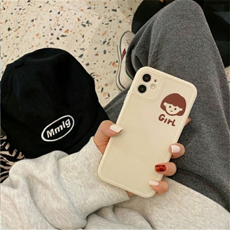 手机配件 手机壳/保护套 乔鸟 日韩情侣头像11promax苹果xs手机壳