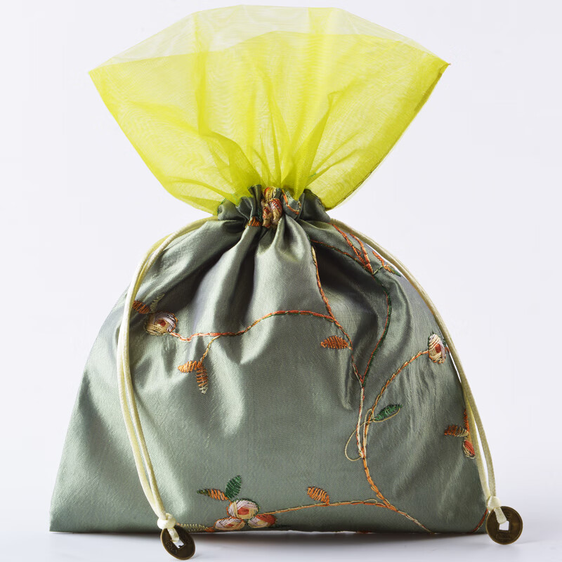 思梵奴文玩袋子盘珠拉链刺绣锦囊布袋核桃佛珠手串珠宝首饰袋吊坠饰品