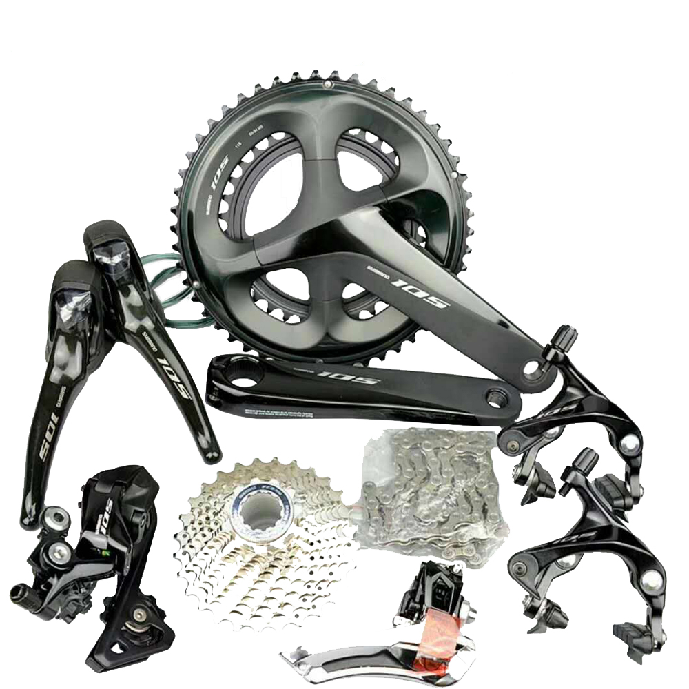 禧玛诺105大套so禧玛诺105 r7000套件22速变速器手变后拨牙盘大套7020