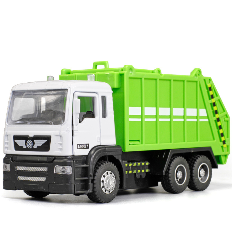 垃圾车玩具环卫车儿童玩具车小汽车合金车模汽车模型男孩