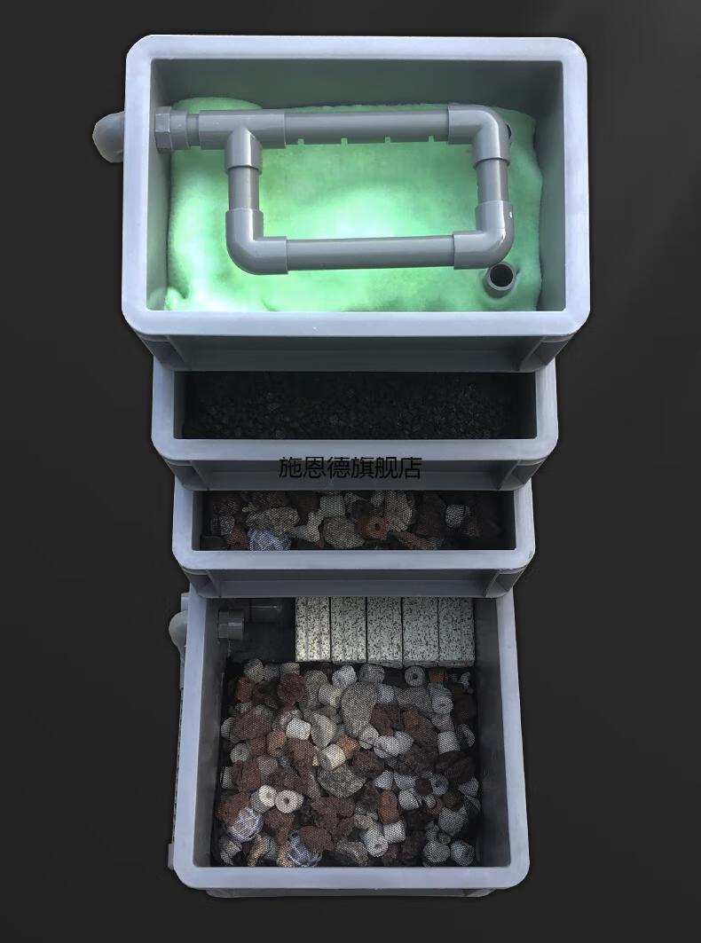 超大型乌龟缸龟箱带过滤塑料养鱼池龟苗饲养盒养小型半水龟饲养箱