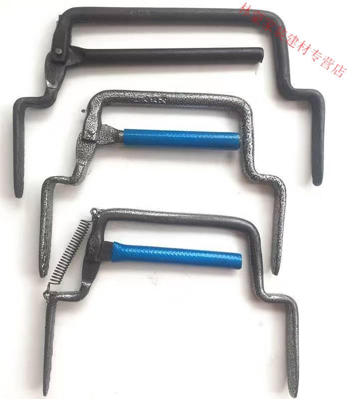 定制适用省力砖夹子多功能上海红砖夹工具五块水泥砖头搬砖器可调搬砖