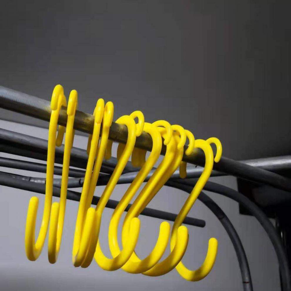 定制适用电缆挂钩s弯钩s型电缆电线挂钩临时线缆绝缘电缆挂钩脚手架s