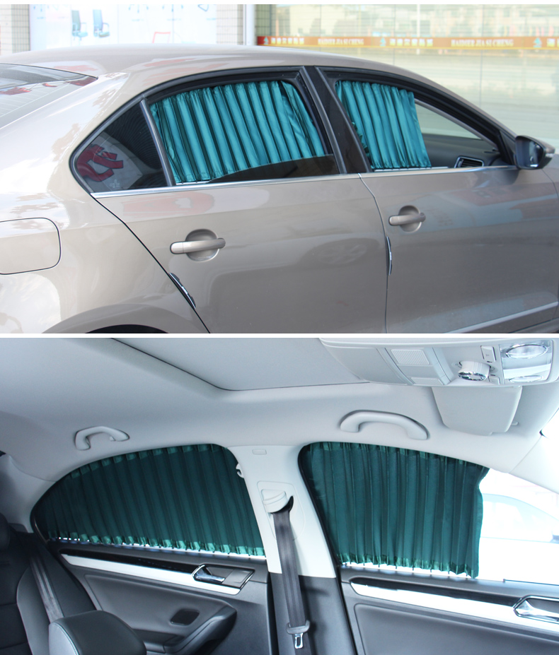 帘131820款思域锋范雅阁凌派缤智皓影车窗遮阳五窗百叶银铝轨2021款