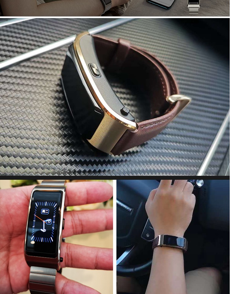 【商务版-摩卡棕】三株钢带金色 三年质保