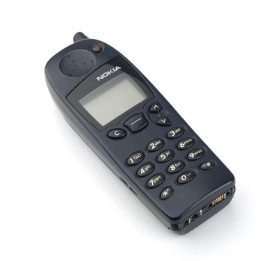 nokia/诺基亚5110直板按键手机 经典怀旧老人备用收藏机 蓝色 16mb