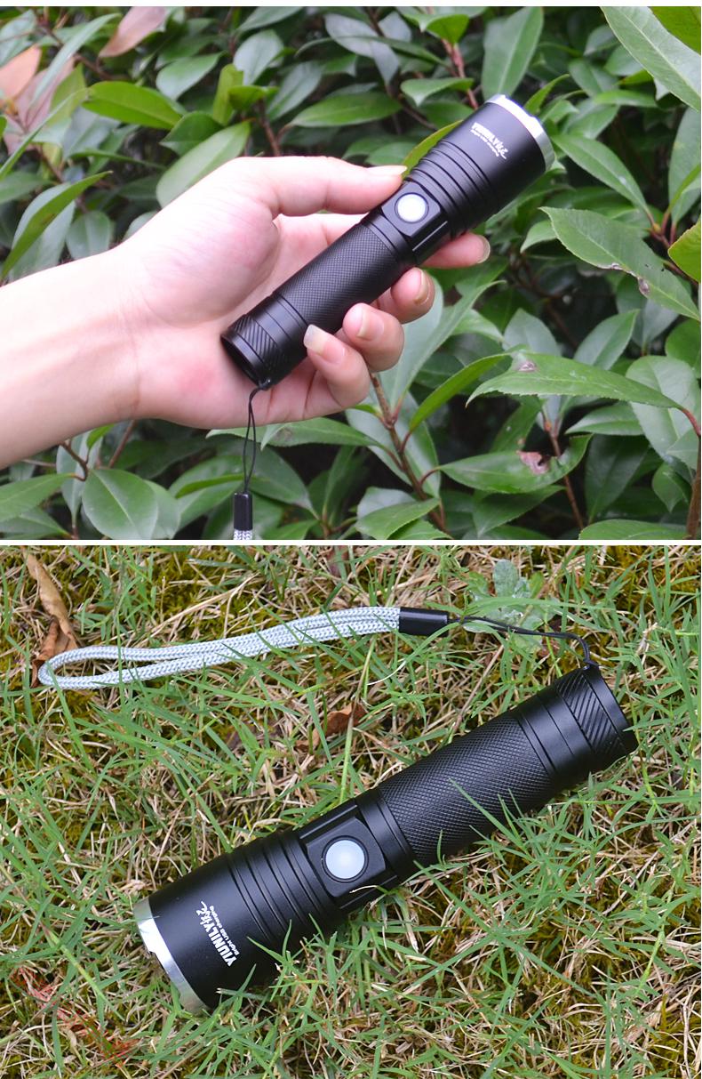 锐尼手电筒强光可充电超亮小氙气1000户外w便携多功能led远射灯超100w