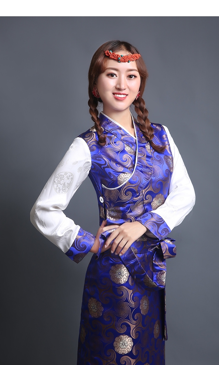 藏服女装2021新款女西藏服装 藏装女拉萨服安多博拉