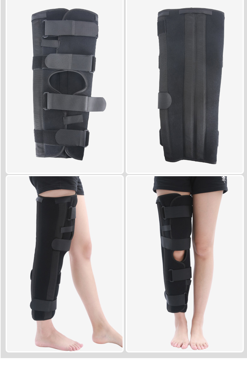 医用膝关节保护下肢膝盖髌骨半月板腿部固定支具支架护具夹板 角度