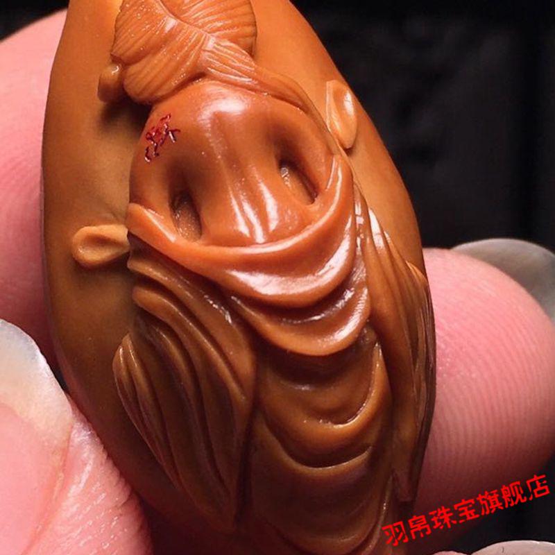 生命之源美女出浴橄榄核单籽美背橄榄核雕倾国倾城美女橄榄胡少女生命