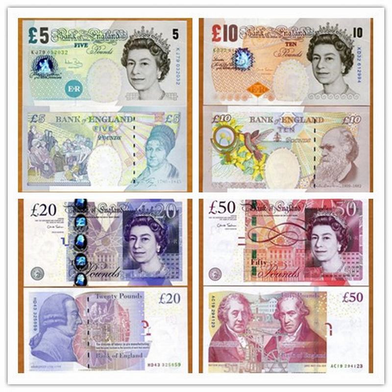欧洲-全新unc 英国纸币 英镑钱币 英国女王纪念钞 钱币收藏套装 退出
