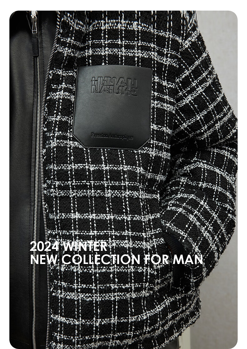 GXG Men's Commuter Warm Thickened Jacket, Winter 2024 New Product, Black, 170/M 5