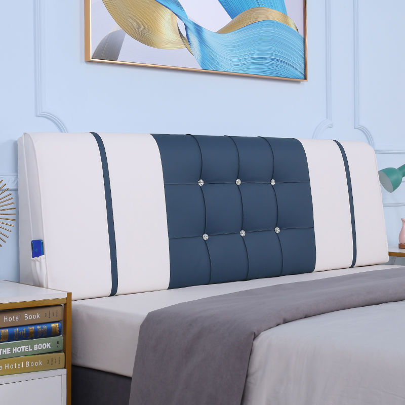 床头靠垫软包床头板套双人大靠背垫榻榻米无床头靠枕现代简约可拆洗