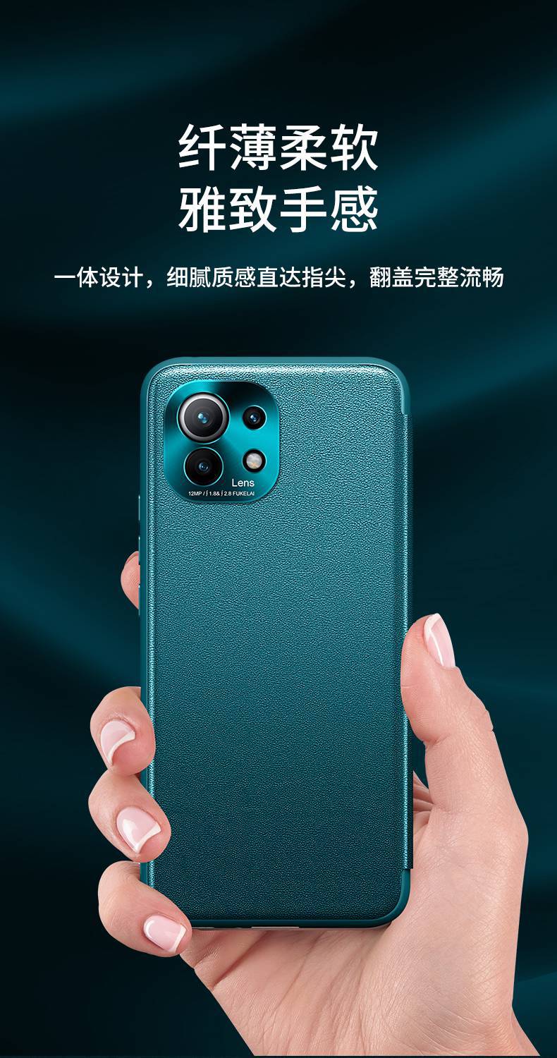 适用于华为荣耀v40手机壳honor保护v40翻盖皮套5g镜头全包防摔yok一an