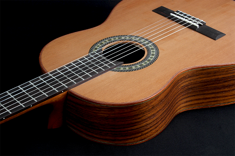 红棉kapok免费刻字演奏级加震全单古典吉他红松云杉面单板考级尼龙弦