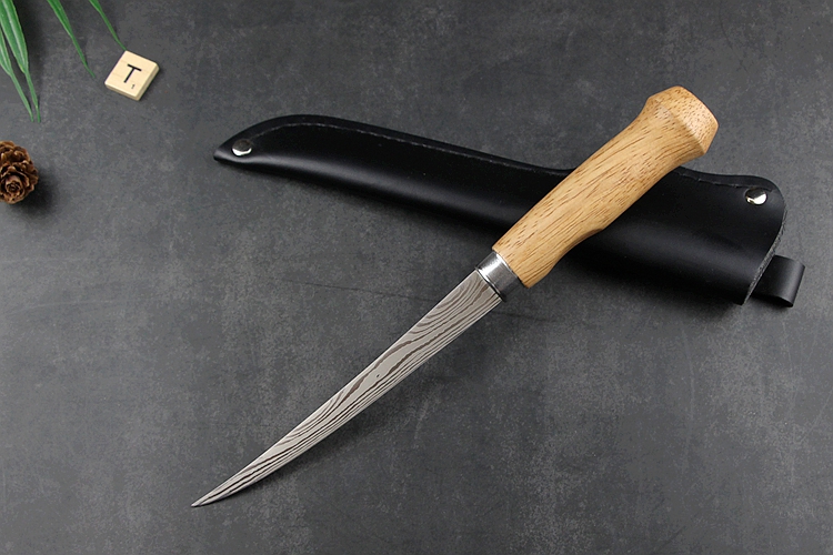 剃骨刀杀鱼刀剖鱼刀德国钢片鱼片刀剃鱼骨刀开鱼刀切生鱼片专用刀b1x