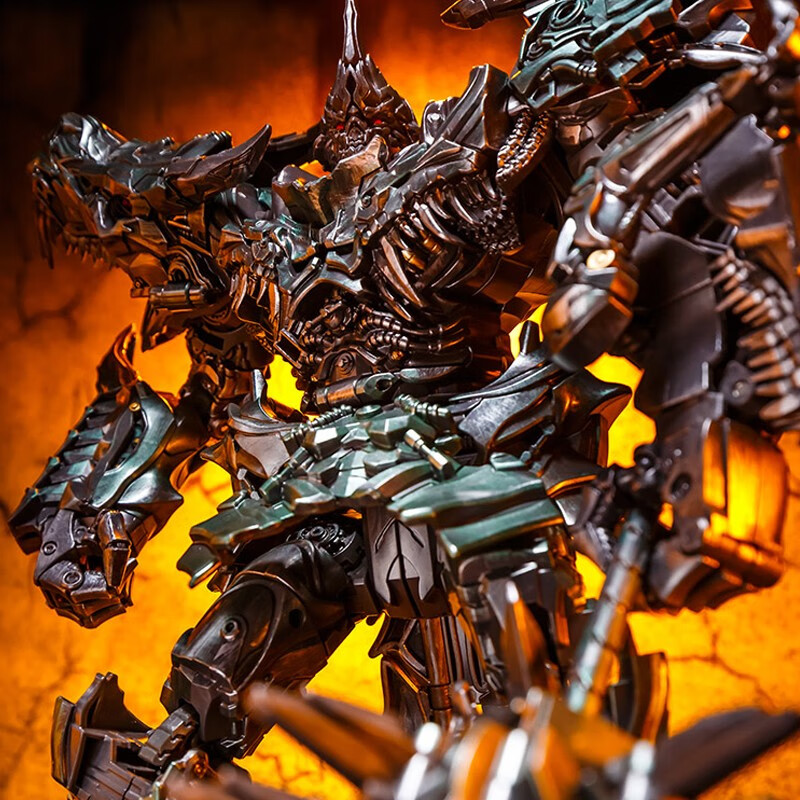 泰霸变形玩具电影钢锁钢索恐龙金刚合金版ls05ls05含小柱子