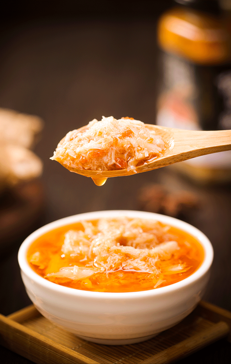 上海特产 邵万生蟹粉红膏 蟹糊红膏醉蟹 梭子蟹肉蟹块 腌制海鲜 腌制