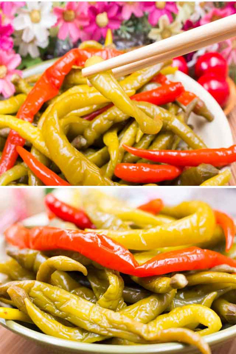 农家自制酸辣椒1斤 重庆湖南贵州特产酸辣子老坛泡椒腌辣椒酸泡椒 1斤