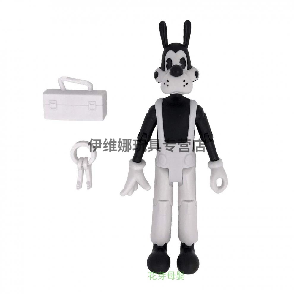 bendyinkmachine班迪与墨水机器印墨机5寸游戏玩具人偶天使季普通班迪