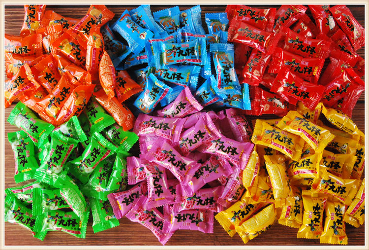 云南特产十九怪酸角冻5斤10斤装19怪糖果果冻零食酸角糕冻冻糖芒果味