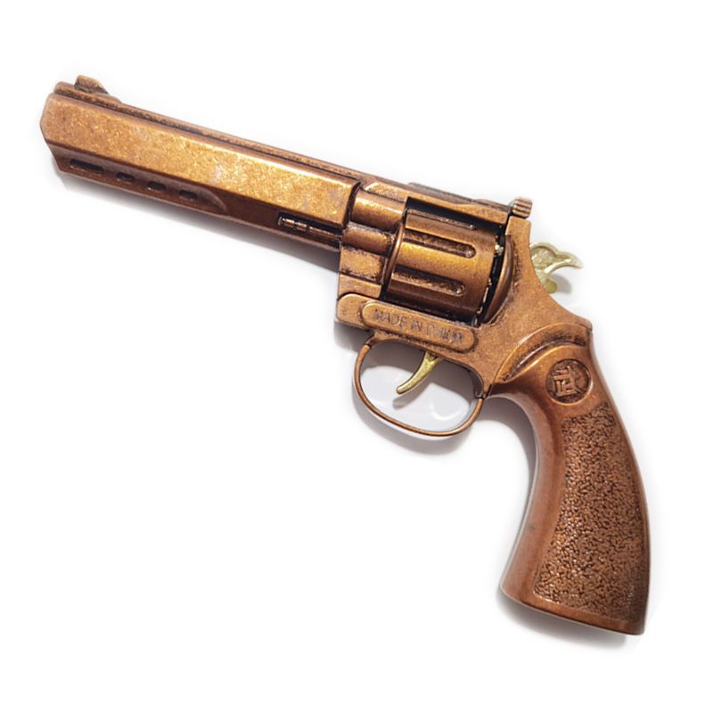 擦炮全金属砸子炮枪砸响枪纸炮火炮左轮怀旧玩具炮子不可发射1205青