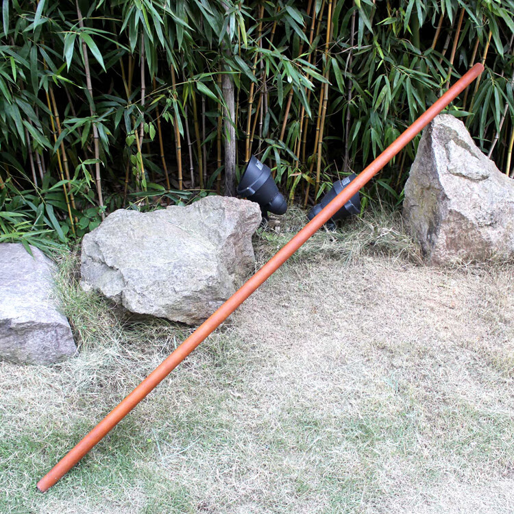 武术棍红木棍防身实木武术棍太长棍子齐眉棍少林棍健身南棍白蜡杆13米