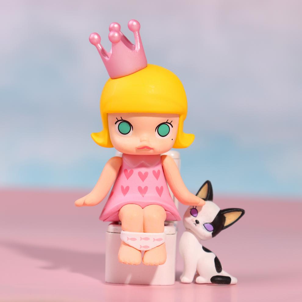 新年礼物 泡泡·玛特茉莉的盲盒女孩网红新款molly大便宜马特 好梦