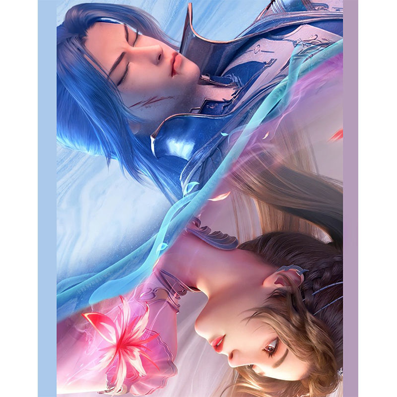 斗罗大陆拼图1000高难度 卡通唐三小舞卡通拼图定制 木质拼图1000片