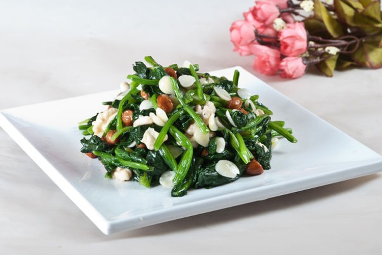 坤予山杏仁片去皮脱苦盐水杏仁无壳杏仁凉拌菜软罐头5袋装2件共10袋