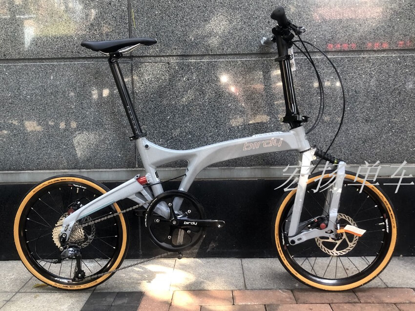birdy折叠车德国鸟车代理new birdy standard18寸9速铝合 granite岩
