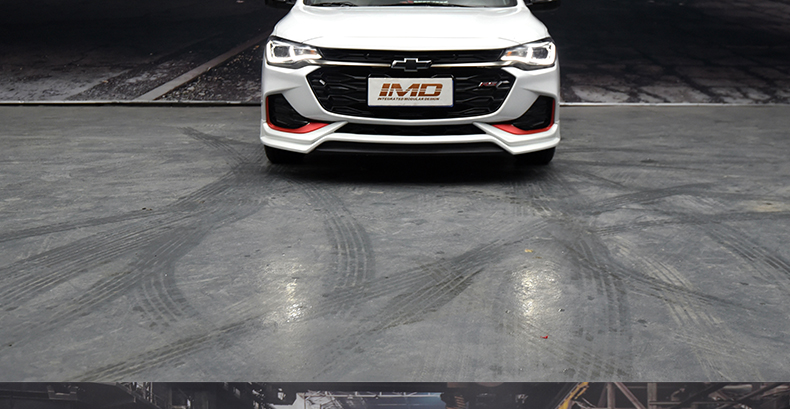 科鲁泽rs改装 雪佛兰科鲁泽rs小包围 前唇前铲顶翼 大包围 科鲁泽 带