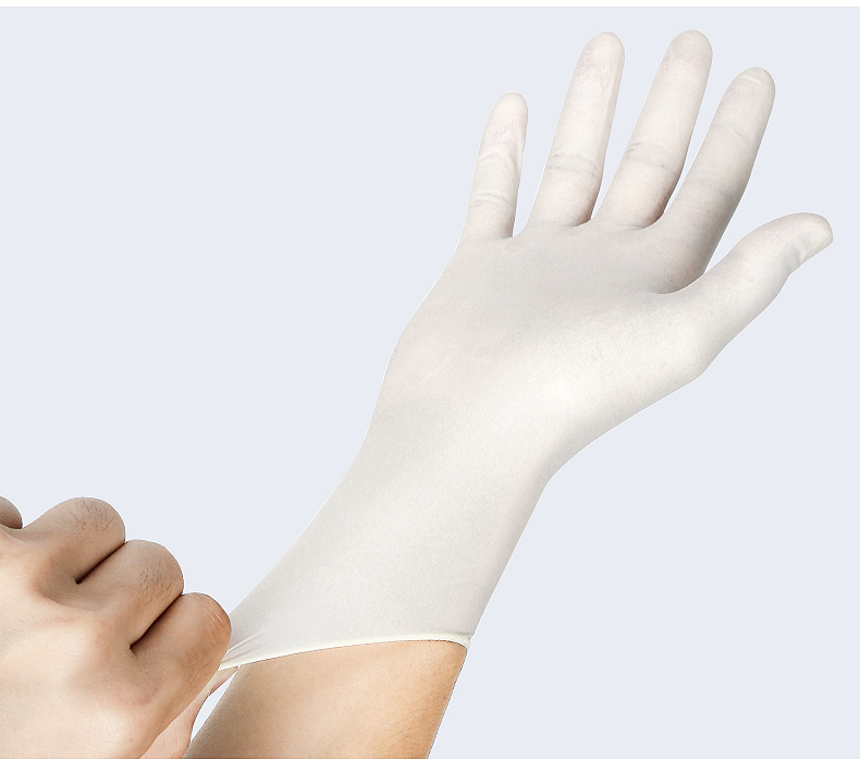 赣鸿无菌一次性医用外科手套橡胶手术医护专用医生检查指套无菌无粉50