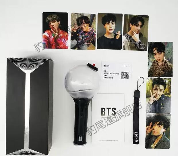 爱礼一万年 bts应援棒 防弹少年团第三代特别版限量版阿米棒应援棒