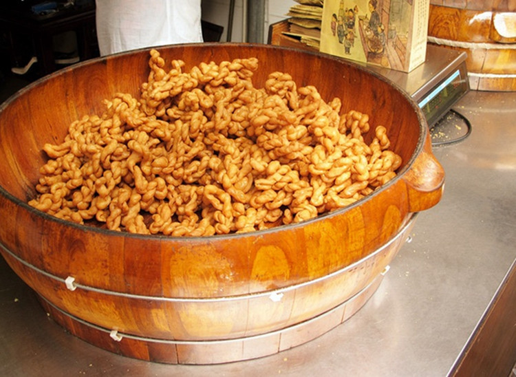 宁波特产正宗南塘老街油赞子南塘油赞子零食手工小小麻花零食 甜味