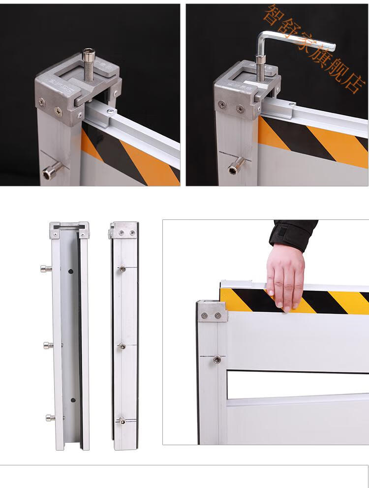 铝合金防洪防汛挡水板防水闸不锈钢防洪挡板地下车库抗洪防水器定制