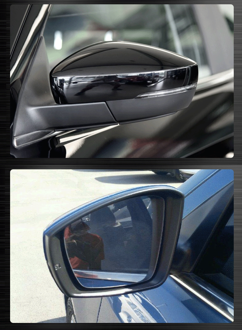 适用于大众朗逸13-17年款后视镜倒车镜反光镜左右折叠总成带烤漆 6线