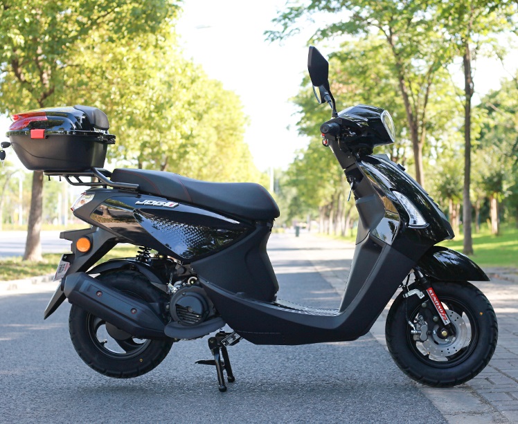 摩托车燃油可上牌 新款踏板摩托车燃油车jog125cc男女通用两轮全新国