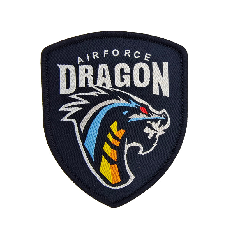 然极 酷否 中国 歼二十飞行臂章 织唛魔术贴章 j20军迷战术士气徽章