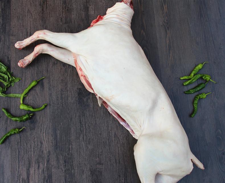 内蒙古海拉尔带皮羊整只带骨羊肉羊排羊腿羊蝎子羊脖子羊杂15斤带皮羊