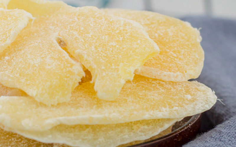 糖姜片姜糖片500/100山东特产干姜农家自制姜汁糖零食 500g红糖姜片