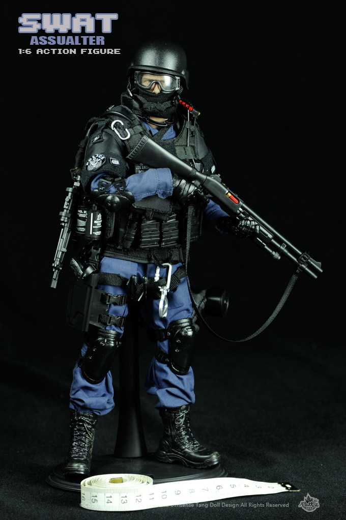 12寸可动军事人偶16特警swat国产兵人反恐特种小队士兵模型定制nx01